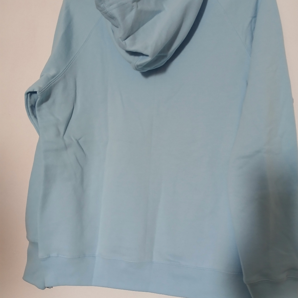 Champion Candid Blue Fleece Pullover Hoodie with Gradient Logo Size Medium - Picture 9 of 10